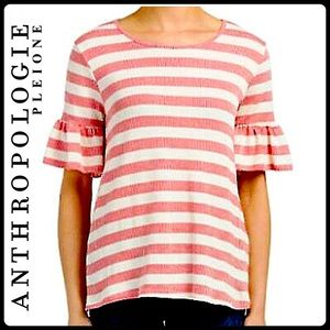Anthropologie Pleione striped top